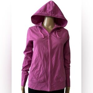 Uniqlo Pink Hooded Zip-Up Jacket